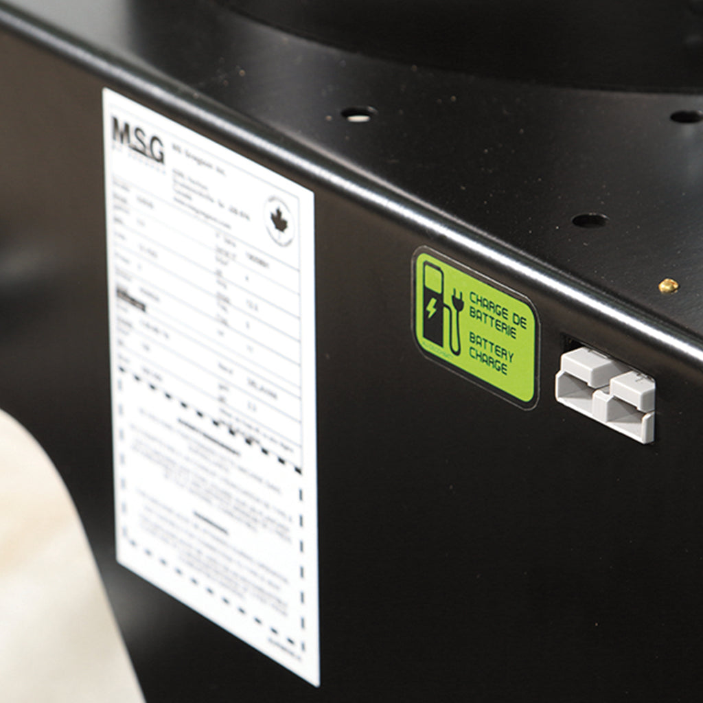 Prise de batterie pour nettoyeur à pression électrique pour les utilisations professionnelles